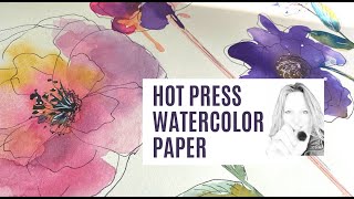 Cold Press Watercolor Paper vs Hot Press Which is Better [upl. by Zingg]