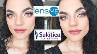 Contact Lens Unboxing LensDotMe X Solotica [upl. by Phebe306]