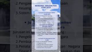 Mengenal Jurusan PKN STAN stan [upl. by Thirzi160]