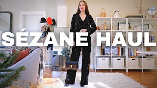 Sézane Haul Review amp Try On For Winter 2023 [upl. by Llydnek]