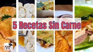 5 RECETAS FÁCILES SIN CARNE PARA CUARESMA [upl. by Adnwahs]