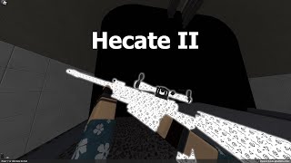 the Hecate II is my second favorite sniper of the game  Roblox Phantom Forces [upl. by Nahama]