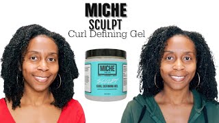 New MICHE BEAUTY SCULPT Curl Defining Gel A Week In The Life of My Wash amp GoReview amp Demo [upl. by Nivlac]