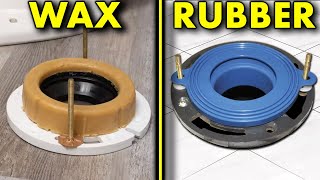 Toilet Wax vs Rubber Which Works Better [upl. by Aaren]