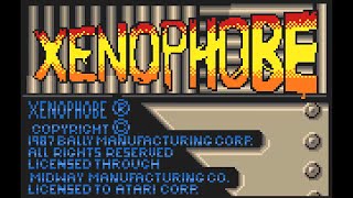 Atari Lynx Longplay 051 Xenophobe [upl. by Thecla]