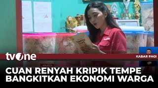 Intip Kampung Tempe Tempat Produksi Keripik dengan Bahan Baku Tempe  Kabar Pagi tvOne [upl. by Hsetim]