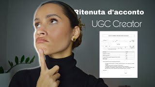 Ritenuta dacconto per LUGC Creator [upl. by Akkahs]