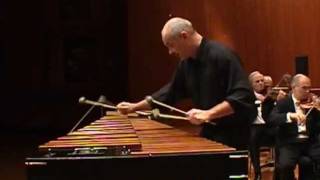 Ney Rosauro  Marimba Concerto No1 Mvmt1 Saudacao performed by Roland Härdtner 2010 [upl. by Martijn]