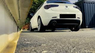 Alfa Giulietta 14MA 170 Ragazzon Stainless Centre Pipe  Cold Start Sound [upl. by Albert]