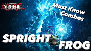 Spright Frog Deck  Must Know Combos  YuGiOh  August 2024 [upl. by Shulins220]