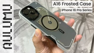 AULUMU A16 Frosted Case Futuristic Design  Apple iPhone 16 Pro Max [upl. by Yonah433]