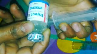 Iv ceftriaxone injection push trijet 1G Intram uscular injection ep 21 [upl. by Ahselrac]