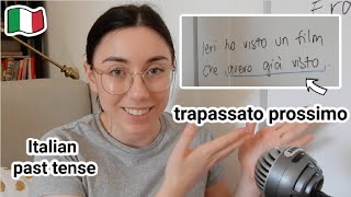 How to use Italian past tense TRAPASSATO PROSSIMO in a sentence with Passato Prossimo and Imperfetto [upl. by Akceber649]