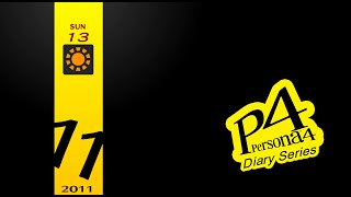 Persona 4 Golden Diary November 13 [upl. by Alohcin]