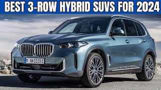 7 Best 3Row Hybrid SUVs For 2024  SUVs To Buy [upl. by Einnob]