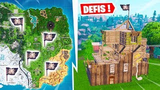 quotVISITER TOUS LES CAMPS DE PIRATEquot SUR FORTNITE [upl. by Bixby194]