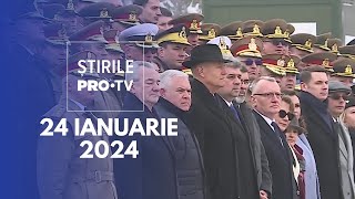 Știrile PRO TV  24 Ianuarie 2024 [upl. by Asyal]