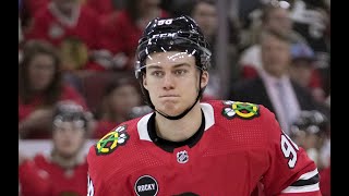 Ticket prices soar for Connor Bedards home debut with Chicago Blackhawks [upl. by Naivatco26]