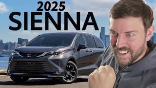 2025 Toyota Sienna ANNOUNCED  Minivan life just got Upgraded [upl. by Tennek]