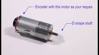 25mm 1600RPM Electric DC Gear Motor High Torque High Rpm JGA25 370 [upl. by Waal]