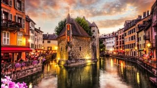 ANNECY  The Pearl of French AlpsSunday Market 🇫🇷 FRANCE [upl. by Ylenats]