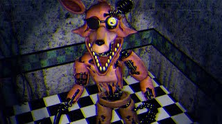 Withered Foxy FNAF Voice Animated [upl. by Madel422]