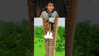 Hangi Minecraft Bloğu EN ZOR EVİ YIKAR 😱⛏️ shorts [upl. by Macdonald607]