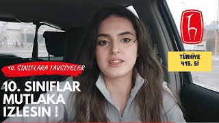 10 SINIFLARA TAVSİYELER  Günde kaç soru çözdüm  9 Sınıf eksiklerini kapatmak  Hacettepe Tıp [upl. by Enelrac]