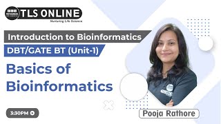 Basics of Bioinformatics  GATEBT  DBTJRF [upl. by Cioban]