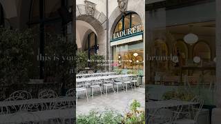 📍Ladurée Munich cafevlog café munich aesthetic [upl. by Aufmann]