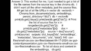 Get all documents from ChromaDb using Python and langchain [upl. by Areek]