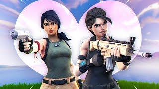 FORTNITE DUOS WITH MY GIRLFRIEND [upl. by Schaffel560]