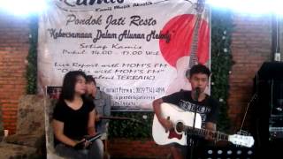 Melly Goeslaw feat Ari Lasso  Apa Artinya Cinta Nur amp Ade at Kamiskustik PJR Binjai [upl. by Placia]