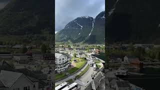 Eidfjord Norway by Cruise Ship with Ms Rotterdam Holland America Line cruise travel nature [upl. by Ylellan254]