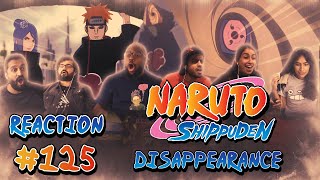 Naruto Shippuden  Episode 125  Disappearance  Group Reaction [upl. by Remle930]