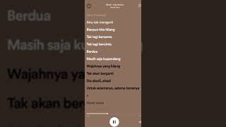 Karaoke Abadi DENDI NATA Indo version [upl. by Airotciv]