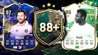 CRACKED 88 ICON PICKS amp TOTY 85 x3 MIDFIELDER PACKS EAFC24 [upl. by Aramac]