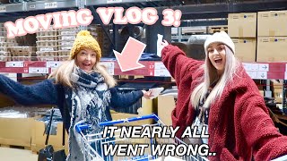 MOVING VLOG 3 It nearly all went wrong lol [upl. by Crowell508]