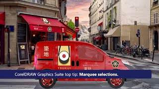 CorelDRAW Graphics Suite Top Tip Marquee Selections [upl. by Ahsaten699]