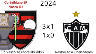 REMAKE²  Campeões da Copa do Brasil  1989  2024 [upl. by Landsman]