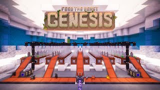 FTB Genesis EP10 Mystical Agriculture Garden Cloche Array [upl. by Wartow]