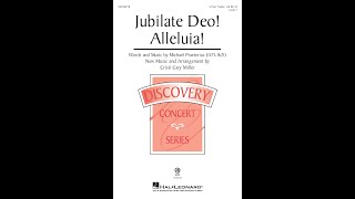 Jubilate Deo Alleluia 3Part Treble Choir  Arranged by Cristi Cary Miller [upl. by Meagher]