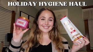 HOLIDAY HYGIENE HAUL [upl. by Lello437]