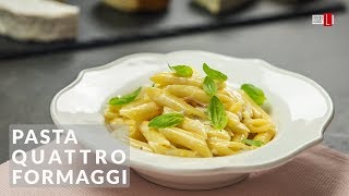 Pasta Quattro Formaggi  Four Cheeses Pasta  Food Channel L  A New Recipe Every Day [upl. by Toni205]