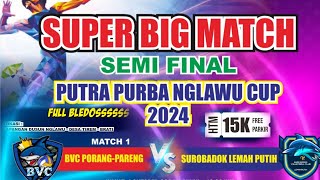 Live Tarkam Putra Purba Nglawu 2024 Surobadok Lemah Putih Vs Bvc PorangPareng [upl. by Sakhuja]