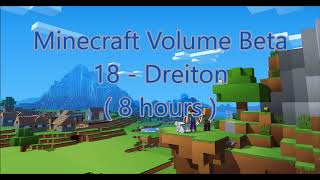 C418  Dreiton  Minecraft Volume Beta 18   Creative 5   8 hours [upl. by Stalk623]