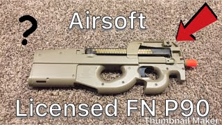 Airsoft FN Herstal P90 unboxing [upl. by Aiahc]