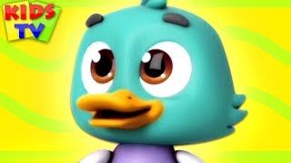 Duck Song  Funny Little Ducks  The Supremes Cartoon  Nursery Rhymes amp Baby Songs  Kids TV [upl. by Myrwyn]