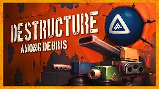 DESTRUCTURE AMONG DEBRIS Gameplay  POST APOCALYPTIC BRICK BREAKER [upl. by Bonucci]