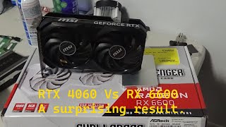 RX 6600 Vs RTX 4060 Why is the 4060 even a 60 range card [upl. by Vale]